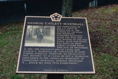 George Catlett Marshall image. Click for full size.