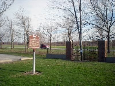 First Cedar Point Road Marker image. Click for full size.
