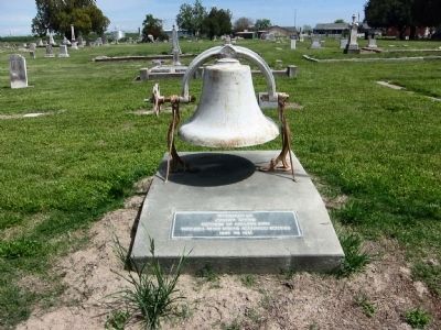 Pierce Christian Church Bell image. Click for full size.