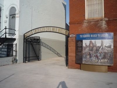 African American Civil War Museum (opened 2011). Click for full size. African American Civil War Museum (opened 2011) image. Click for full size.