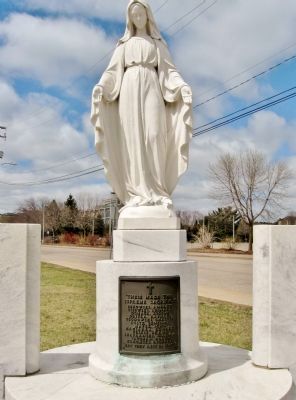 St. Stanislaus Church World War II Memorial. Click for full size. St. Stanislaus Church World War II Memorial image. Click for full size.