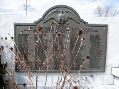 Left Plaque. Click for full size. Left Plaque image. Click for full size.