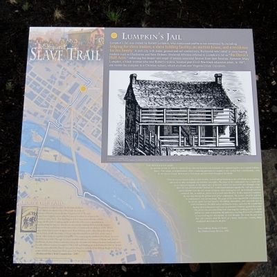 Lumpkin's Jail Marker (left panel, original version) image. Click for full size.