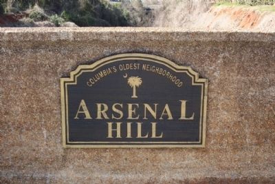 Arsenal Hill Marker " Columbia's Oldest Neighborhood" image. Click for full size.