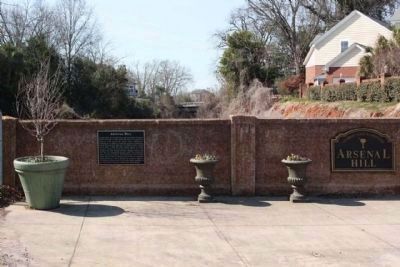 Arsenal Hill Marker at Blanding and Gadsden Streets image. Click for full size.