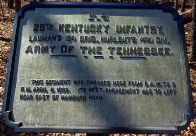25th Kentucky Infantry Marker image. Click for full size.