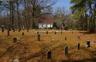 Pleasant Hill Cemetery and Paces Ferry United Methodist Church image. Click for full size.