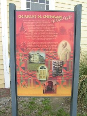 Charles H. Chipman Cultural Center Marker image. Click for full size.