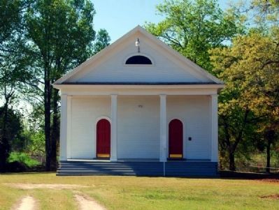 Spann Methodist Church Facade image. Click for full size.