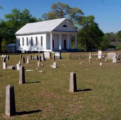 Spann Methodist Church and Cemetery image. Click for full size.