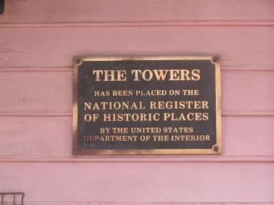 The Towers Marker image. Click for full size.