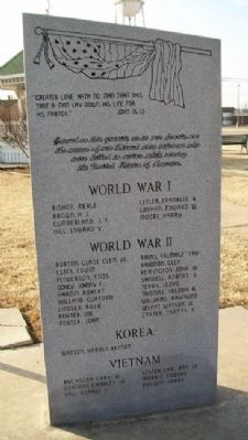 Stroud Area Veterans Monument image. Click for full size.