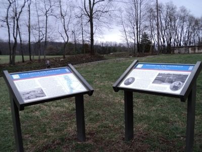 Markers at Fox�s Gap image. Click for full size.