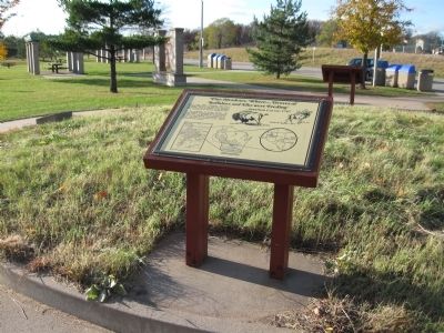 "Fine Meadows Where� Droves of Buffaloes and Elks were Feeding" Marker image. Click for full size.