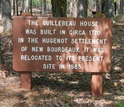 The Guillebeau House Marker image. Click for full size.