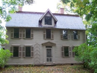 Louisa May Alcott's Orchard House image. Click for more information.