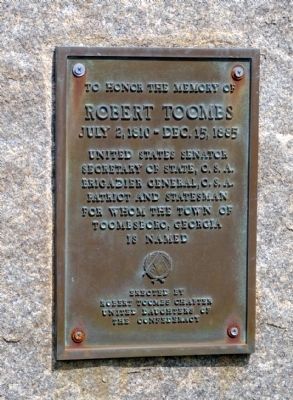 Robert Toombs Marker image. Click for full size.