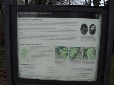 Monocacy National Battlefield Marker image. Click for full size.