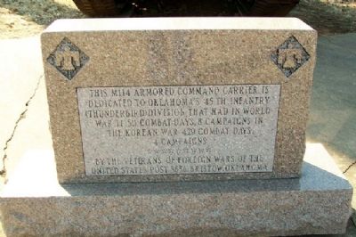 45th Infantry (Thunderbird) Division Memorial image. Click for full size.