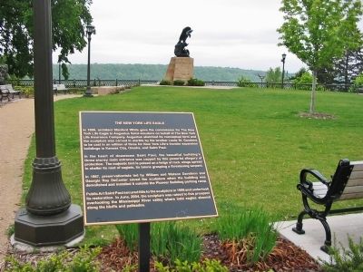 The New York Life Eagle and Marker. Click for full size. The New York Life Eagle and Marker image. Click for full size.