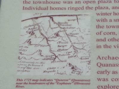 Closeup of map on Marker image. Click for full size.