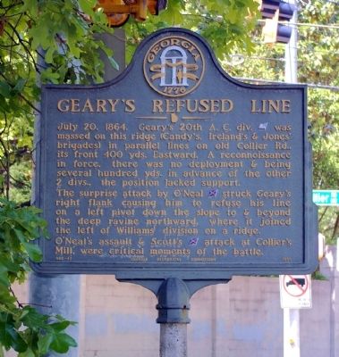 Geary’s Refused Line Marker. Click for full size. Geary’s Refused Line Marker image. Click for full size.