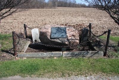 Camp Avery / County Seat Marker. Click for full size. Camp Avery / County Seat Marker image. Click for full size.