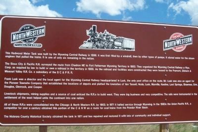 Redwood Water Tank Marker. Click for full size. Redwood Water Tank Marker image. Click for full size.