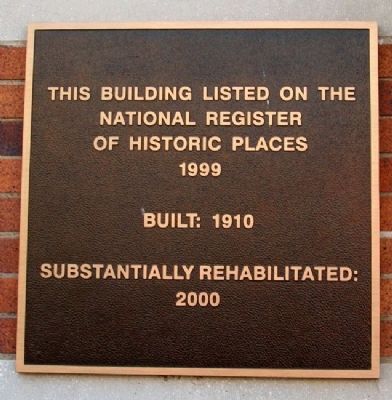 Earle Berryhill Building NRHP Marker. Click for full size. Earle Berryhill Building NRHP Marker image. Click for full size.