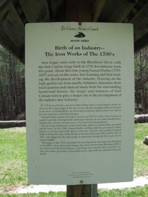 Birth of an Industry Marker. Click for full size. Birth of an Industry Marker image. Click for full size.