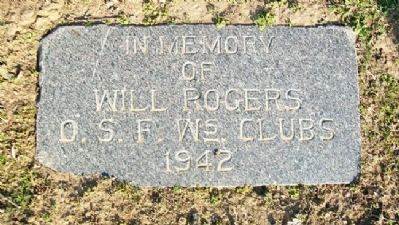 O.S.F. Women's Clubs Rogers Memorial Marker. Click for full size. O.S.F. Women's Clubs Rogers Memorial Marker image. Click for full size.