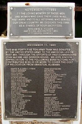 Fuller American Legion Post #64 Veterans Memorial Marker. Click for full size. Fuller American Legion Post #64 Veterans Memorial Marker image. Click for full size.
