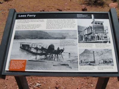 Lees Ferry Marker image. Click for full size.