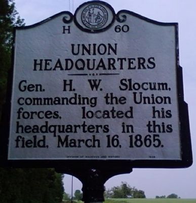 Union Headquarters Marker image. Click for full size.