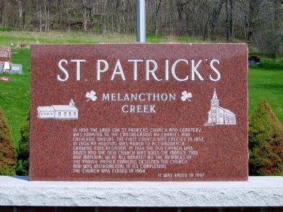 St. Patrick's Marker image. Click for full size.
