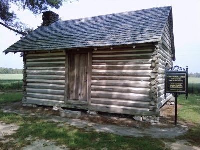 Civil War Era Cabin image. Click for full size.