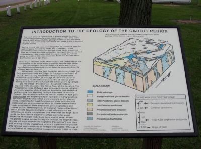 Introduction to the Geology of the Cadott Region Marker image. Click for full size.