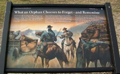 What an Orphan Chooses to Forget - and Remember Marker image. Click for full size.