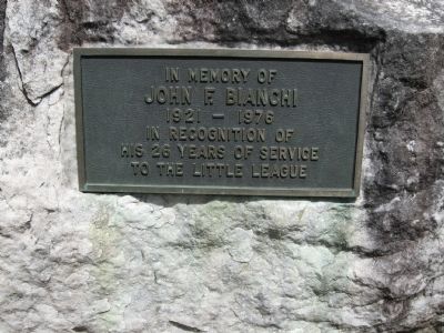 John F. Bianchi Marker. Click for full size. John F. Bianchi Marker image. Click for full size.