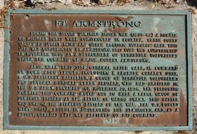 Ft. Armstrong Marker image. Click for full size.