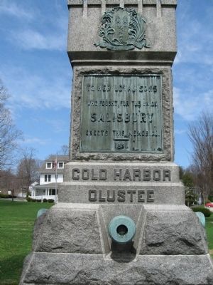 Salisbury Soldiers' Monument image. Click for full size.
