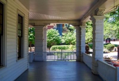 Cleveland Hall Front Porch. Click for full size. Cleveland Hall Front Porch image. Click for full size.