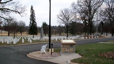 Fort Leavenworth National Cemetery Marker image. Click for full size.