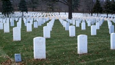 Fort Leavenworth National Cemetery Section L. Click for full size. Fort Leavenworth National Cemetery Section L image. Click for full size.