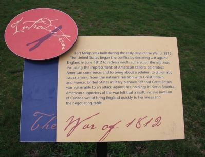 Fort Meigs, Introduction 1, Marker image. Click for full size.