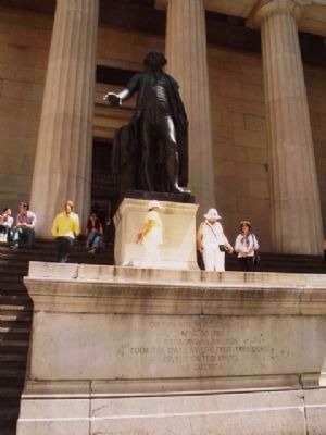 Federal Hall National Memorial image. Click for full size.
