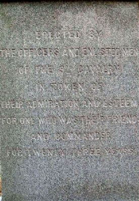 Sponsors of Edward Hatch Monument image. Click for full size.