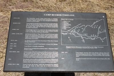 Camp Rucker Timeline Marker image. Click for full size.