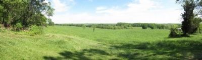 View of the winter encampment site from Lee's Headquarters. Click for full size. View of the winter encampment site from Lee's Headquarters image. Click for full size.