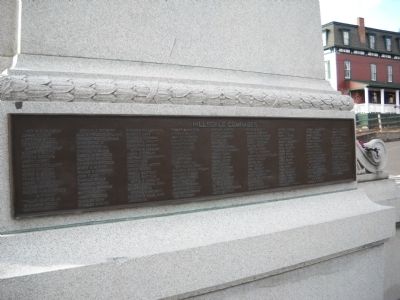 Lower Plaque. Click for full size. Lower Plaque image. Click for full size.